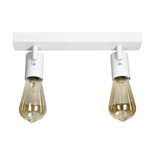 RIO SP 2, wall and ceiling light, E27 max. 2x60W, IP20, white RIO SP 2, wall and ceiling light, E27 max. 2x60W, IP20, white
